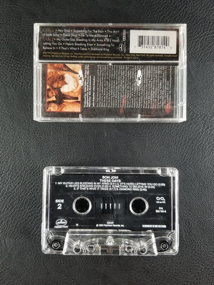 Bon Jovi - These Days (1995, Cassette)