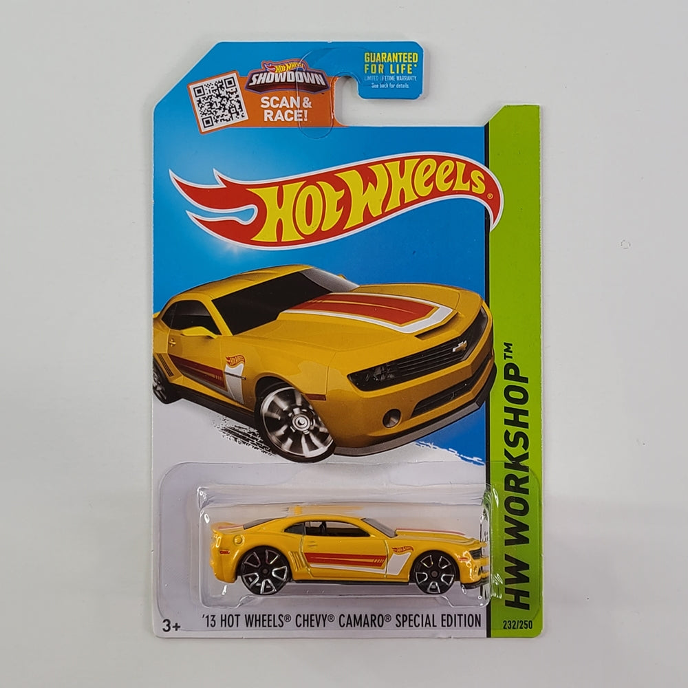 Hot Wheels - '13 Hot Wheels Chevy Camaro Special Edition (Pearl Dark Yellow)