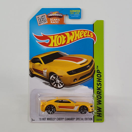 Hot Wheels - '13 Hot Wheels Chevy Camaro Special Edition (Pearl Dark Yellow)