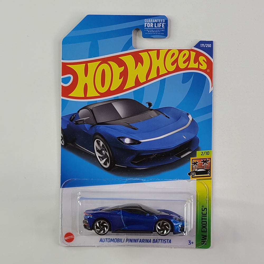 Hot Wheels - Automobili Pininfarina Battista (Metalflake Blu Iconica)