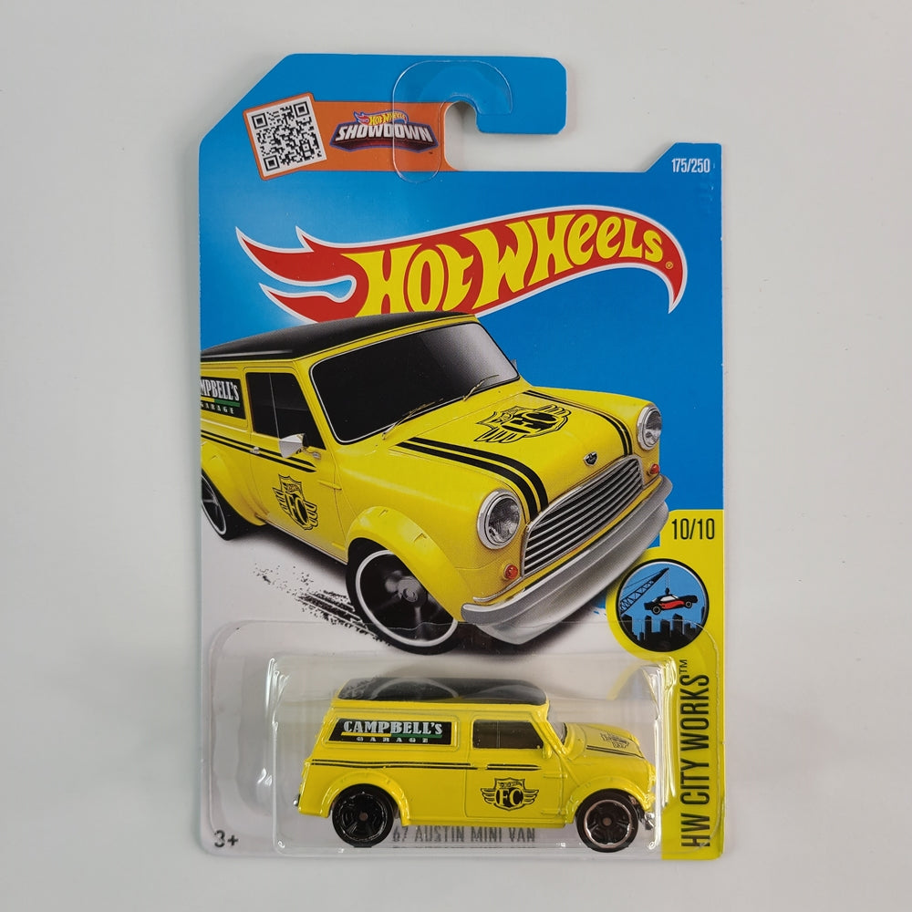 Hot Wheels - '67 Austin Mini Van (Yellow)