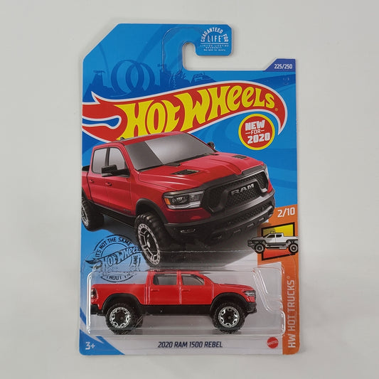 Hot Wheels - 2020 Ram 1500 Rebel (Red) [HW Hot Trucks Mini Collection (2020) - 2/10] [New for 2020]