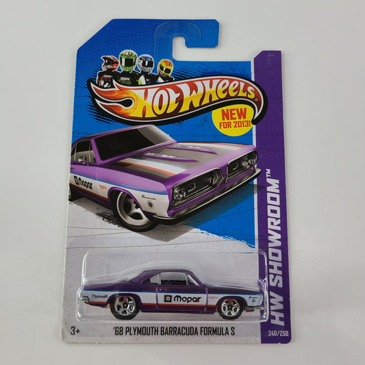 Hot Wheels - '68 Plymouth Barracuda Formula S (Metalflake Purple)