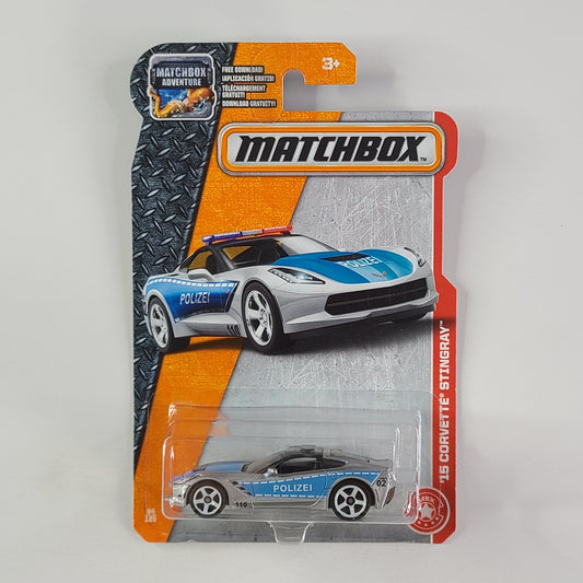 Matchbox - '15 Corvette Stingray (Pearl Silver)