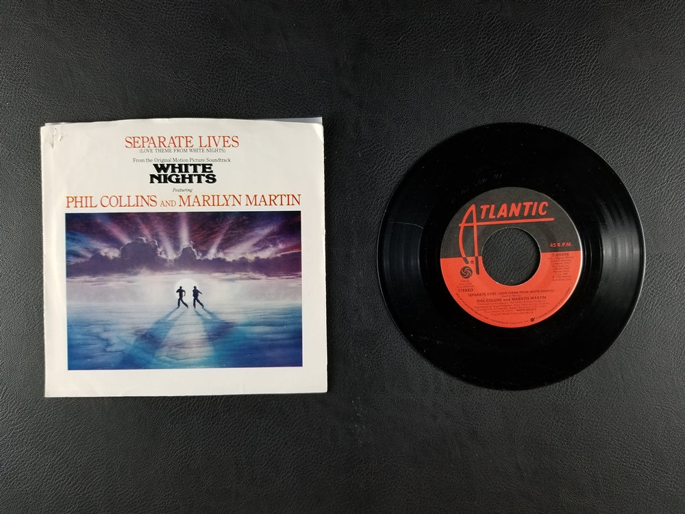 Phil Collins & Marilyn Martin - Separate Lives (1985, 7'' Single)