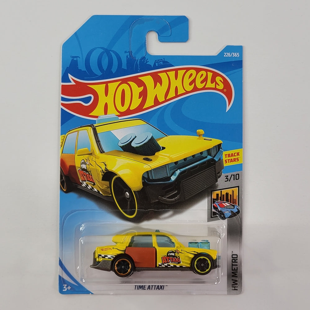 Hot Wheels - Time Attaxi (Yellow)