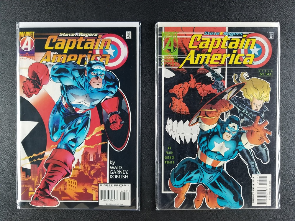 Captain America [1st Series] #441-450 Set (Marvel, 1995-96)