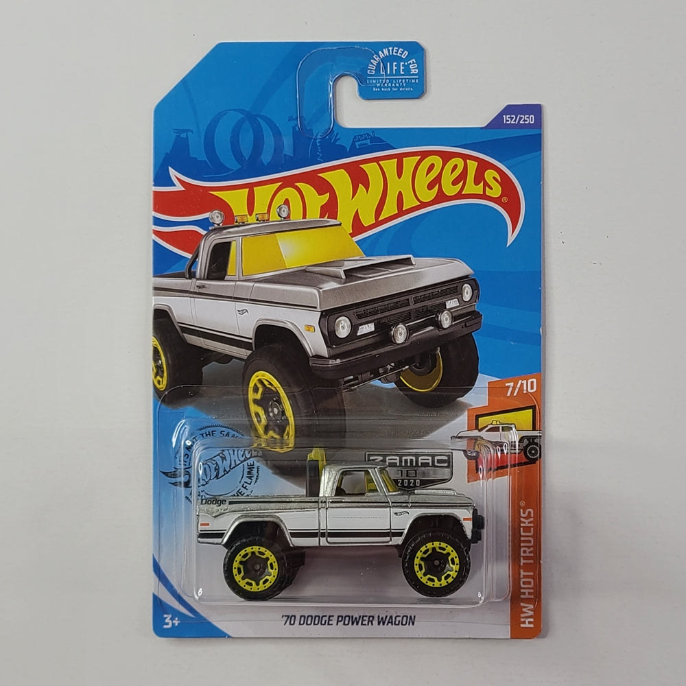 Hot Wheels - '70 Dodge Power Wagon (ZAMAC) [Wal-Mart Exclusive]