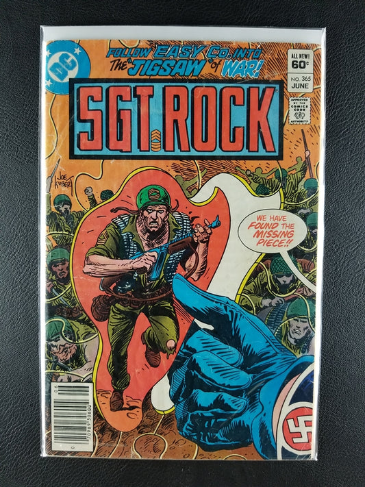 Sgt. Rock #365 (DC, June 1982)