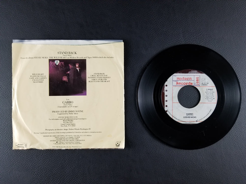 Stevie Nicks - Stand Back (1983, 7'' Single)