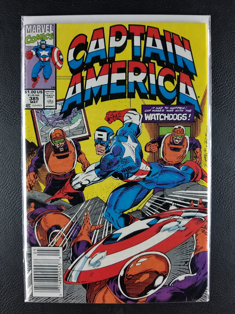 Captain America [1st Series] #385 (Marvel, May 1991)