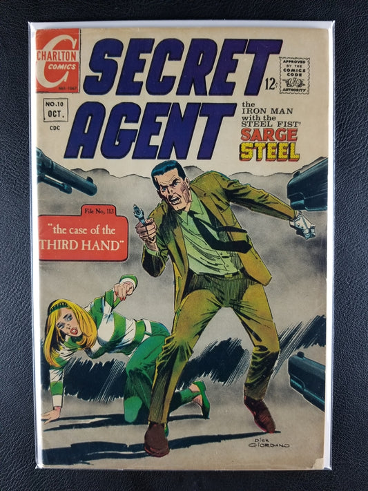 Secret Agent #10 (Charlton Comics Group, October 1967)