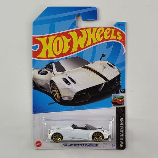 Hot Wheels - '17 Pagani Huayra Roadster (Pearl White)