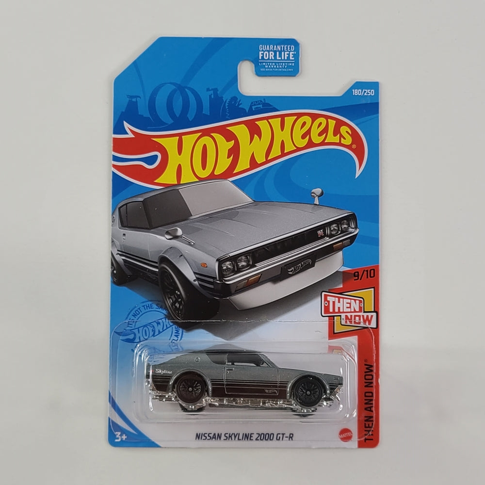 Hot Wheels - Nissan Skyline 2000 GT-R (Metalflake Dark Gray)