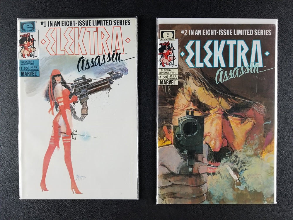 Elektra: Assassin #1-8 Set (Marvel, 1986-87)