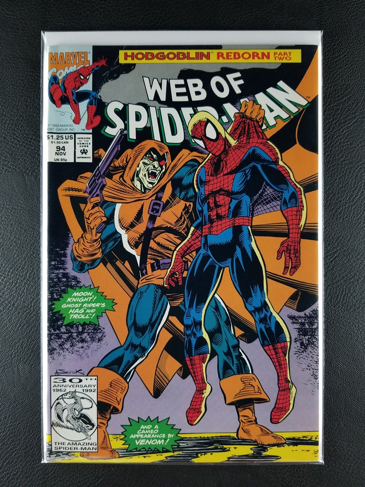 Web of Spider-Man [1st Series] #94 (Marvel, November 1992)