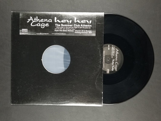 Athena Cage - Hey Hey (2001, 12'' Single)