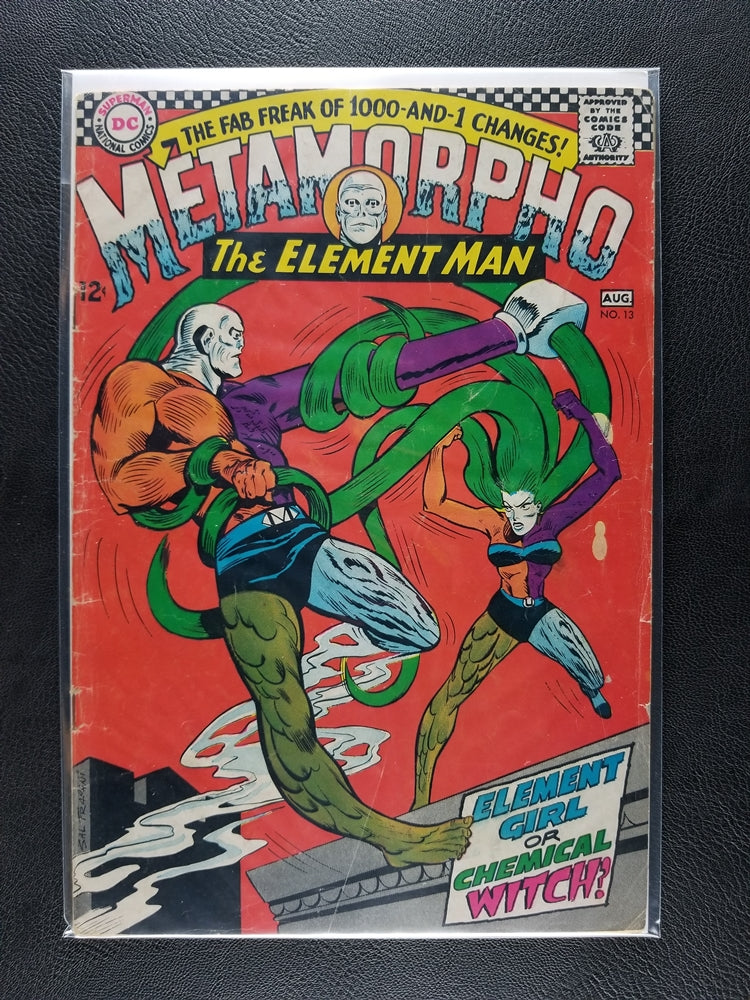 Metamorpho [1st Series] #13 (DC, August 1967) [Fair]