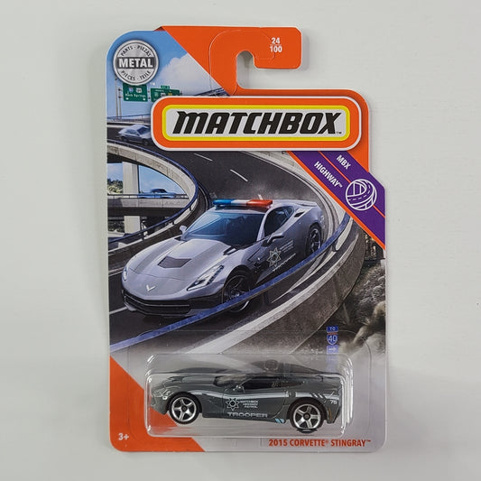 Matchbox - 2015 Corvette Stingray (Grey)