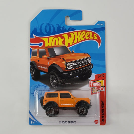 Hot Wheels - '21 Ford Bronco (Orange)