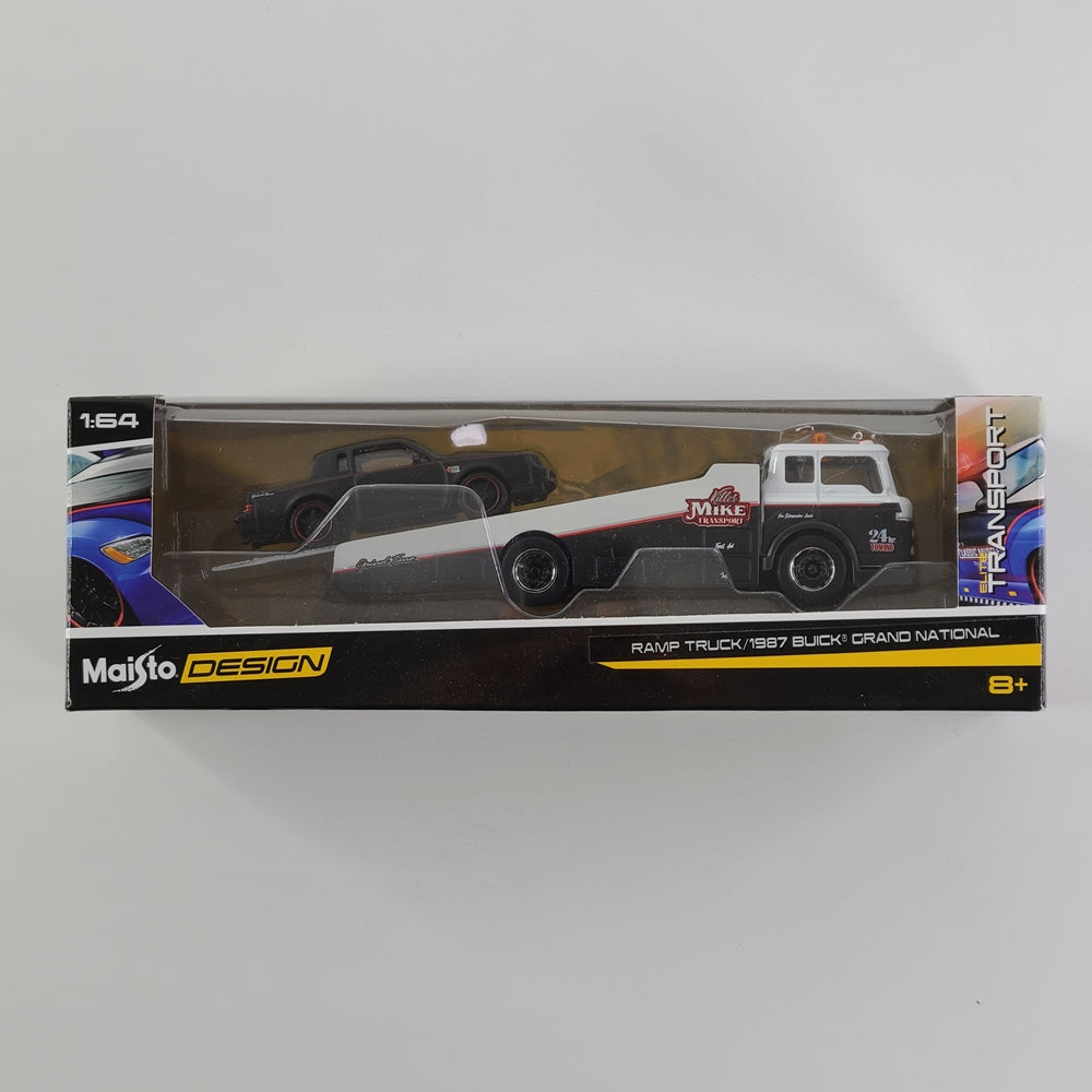 Maisto - Ramp Truck and 1987 Buick Grand National (Black) [2-Pack]