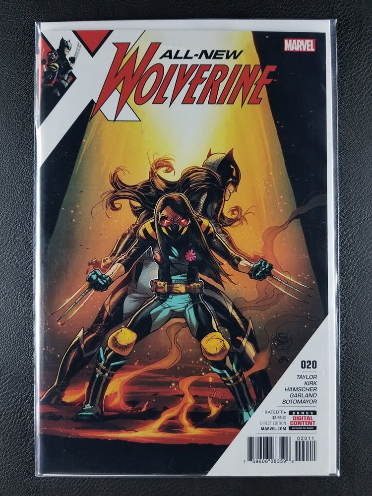 All New Wolverine #20A (Marvel, July 2017)