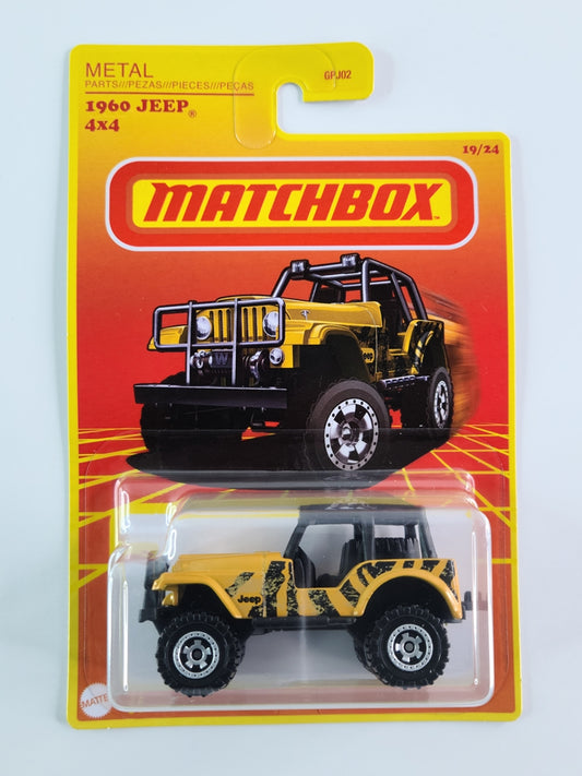 Matchbox - 1960 Jeep 4x4 (Dark Yellow) [Retro Series (2021) - 19/24] [Target Exclusive]