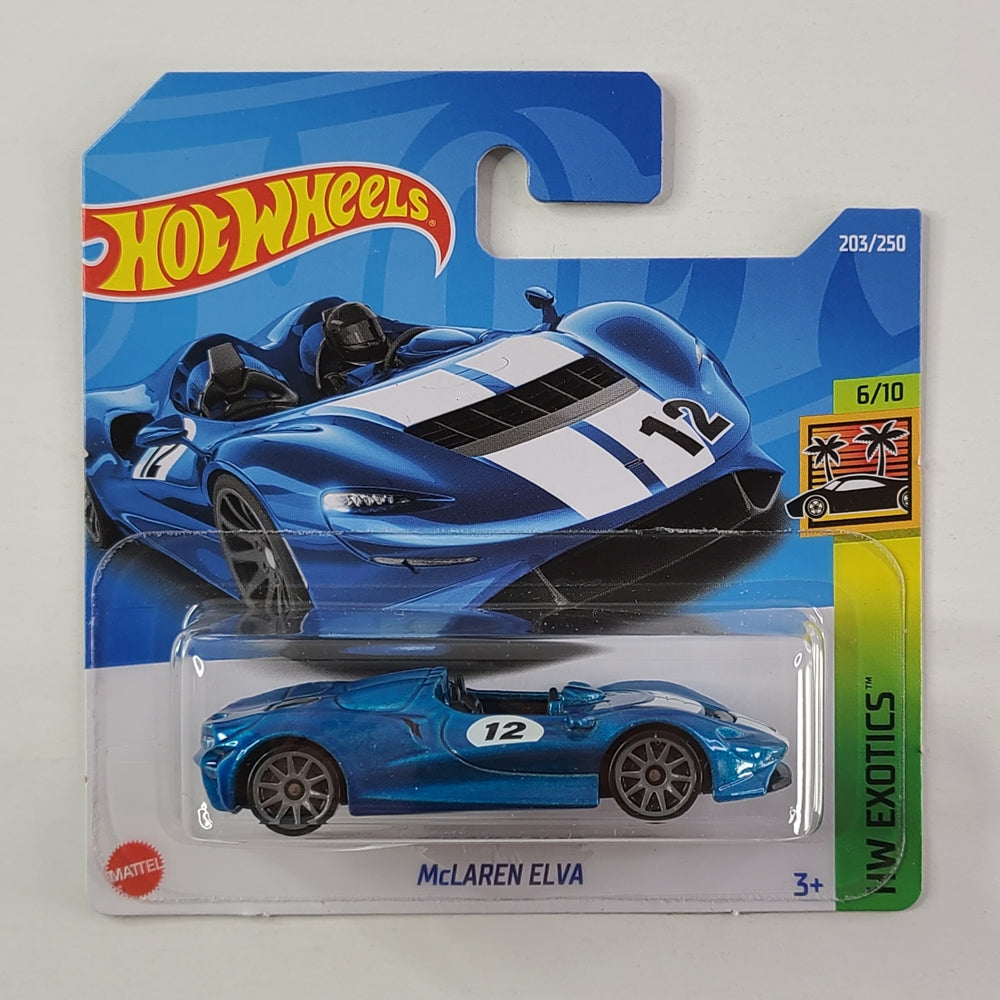 Hot Wheels - McLaren Elva (Burton Blue) [Short Card]