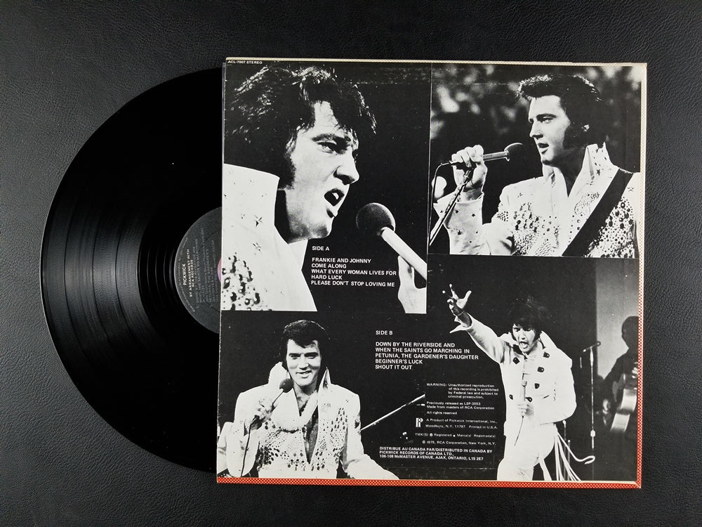 Elvis Presley - Frankie & Johnny (1975, LP)