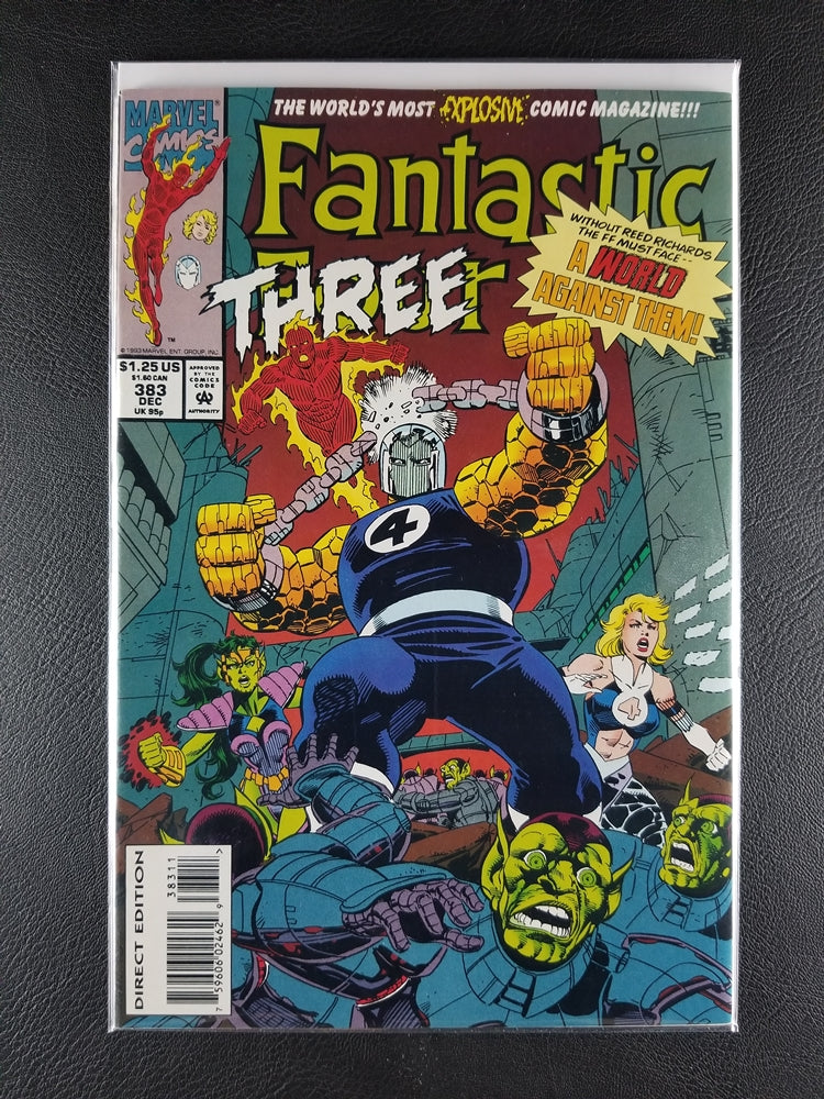 Fantastic Four [1st Series] #383 (Marvel, December 1993)