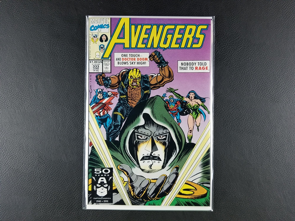 The Avengers [1st Series] #327-333 Set (Marvel, 1990-91)