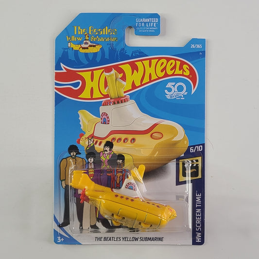 Hot Wheels - The Beatles Yellow Submarine (Yellow)