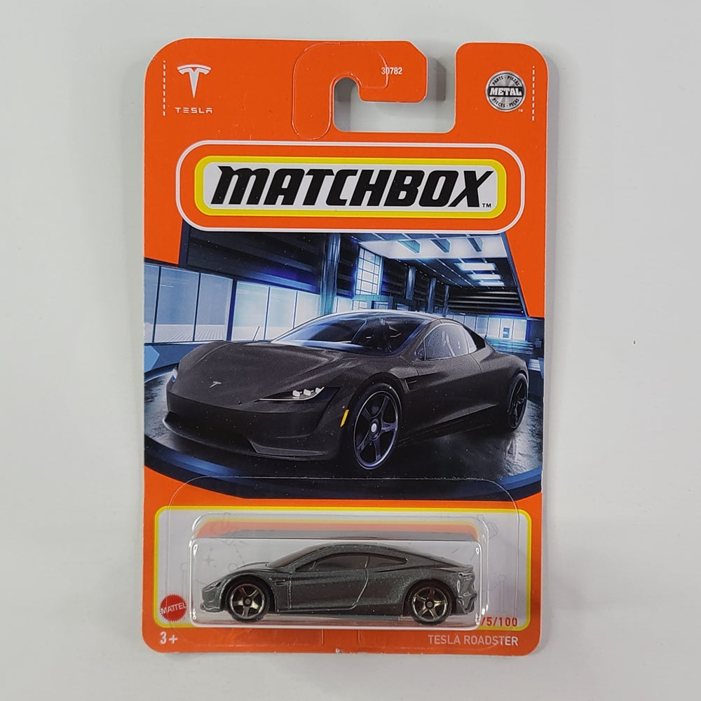 Matchbox - Tesla Roadster (Metalflake Grey)