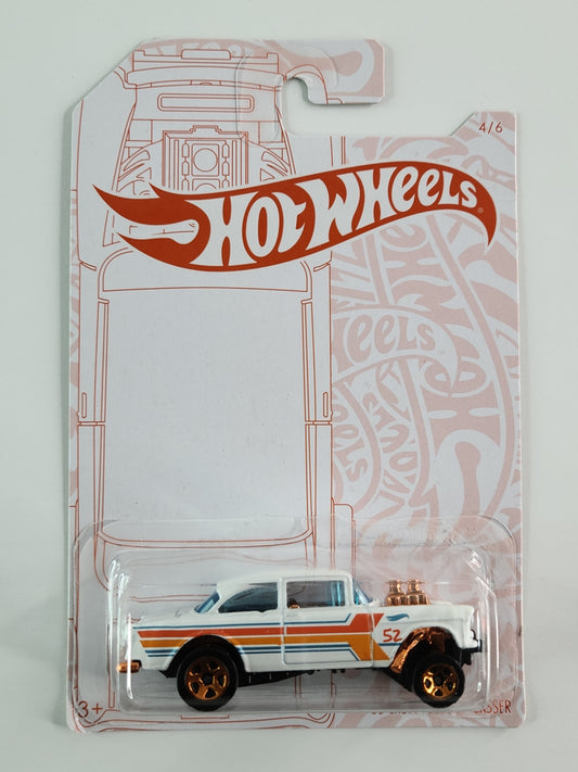 Hot Wheels - '55 Chevy Bel Air Gasser (Pearl White)