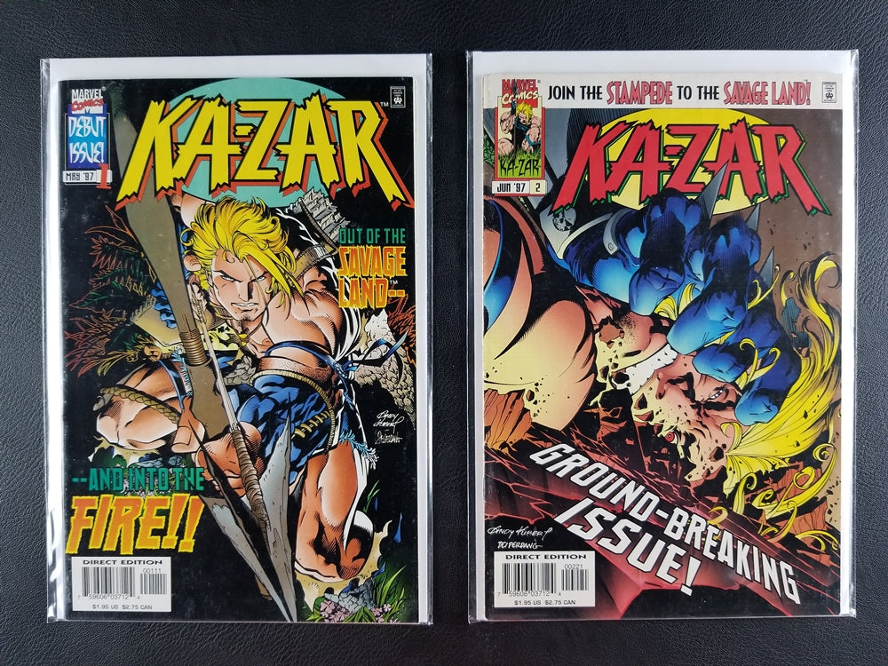 Ka-Zar [3rd Series] #1-3 Set (Marvel, 1997)