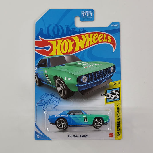 Hot Wheels - '69 COPO Camaro (Light Blue)