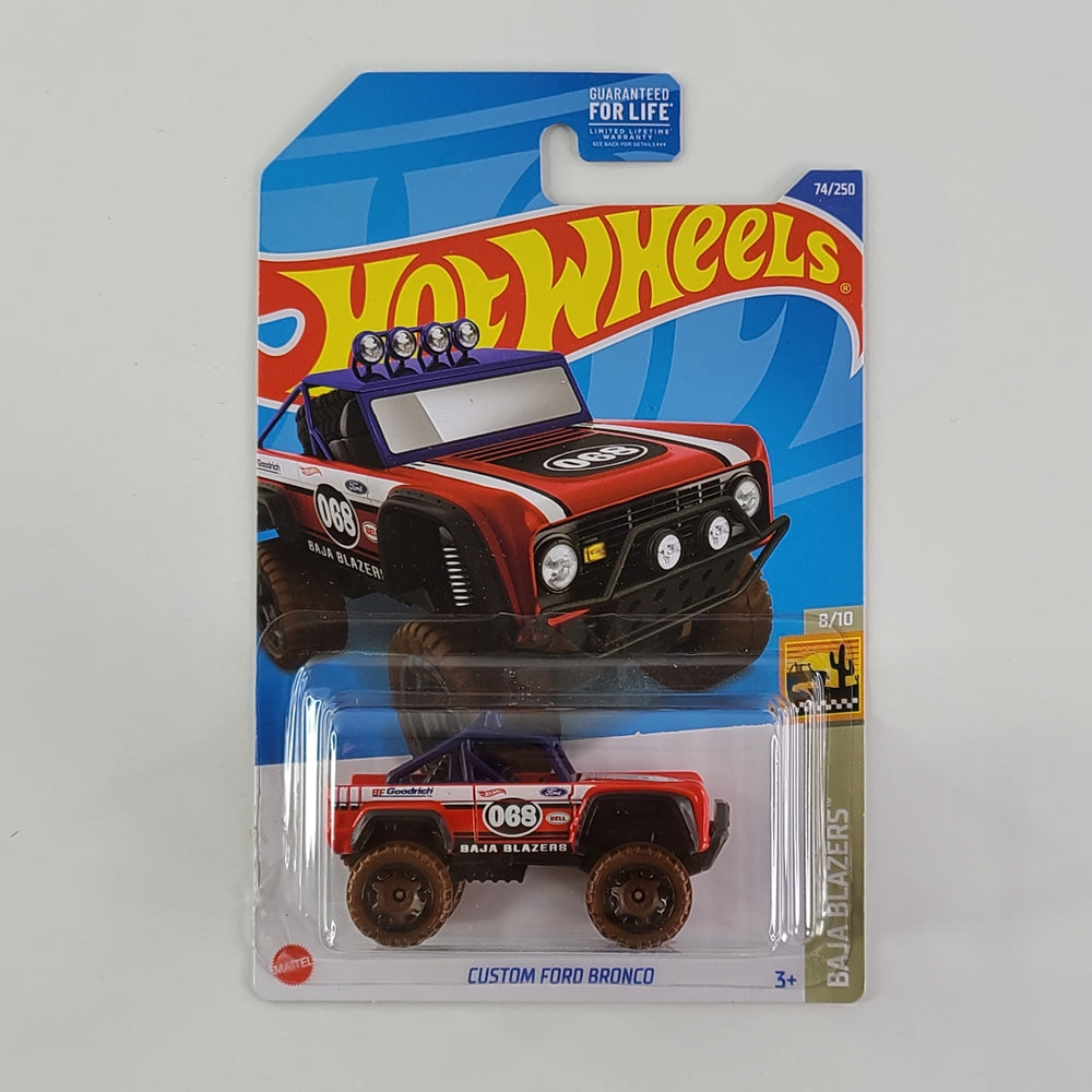 Hot Wheels - Custom Ford Bronco (Red)