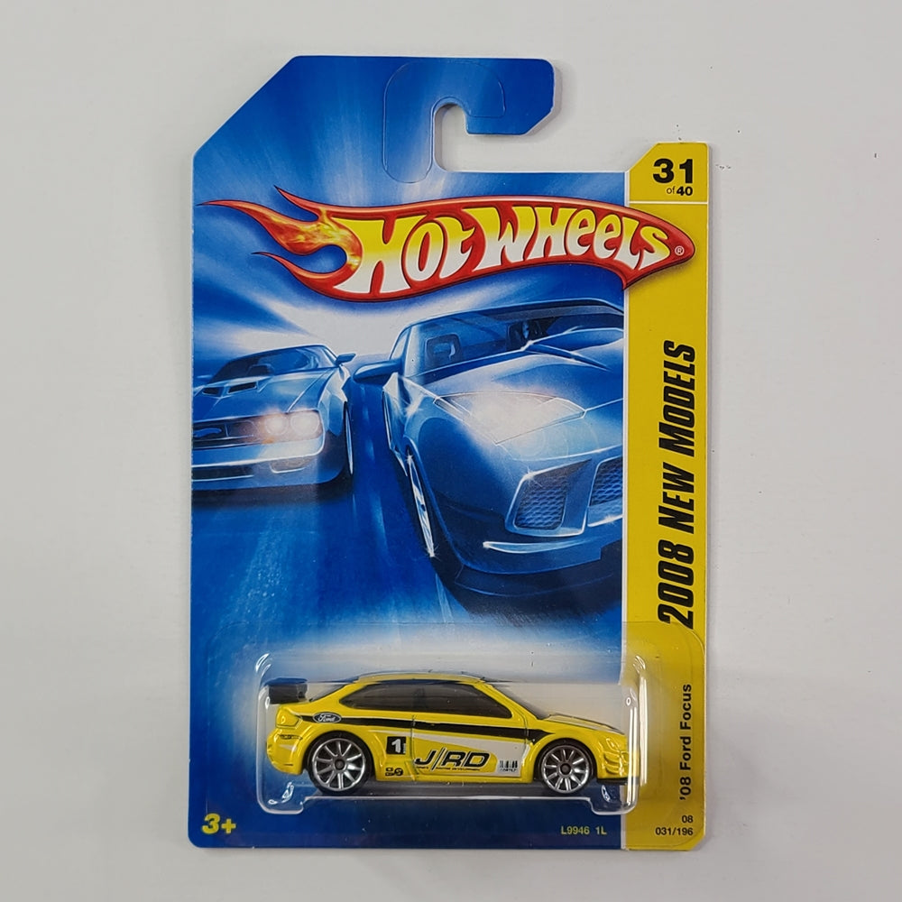 Hot Wheels - '08 Ford Focus (Yellow)