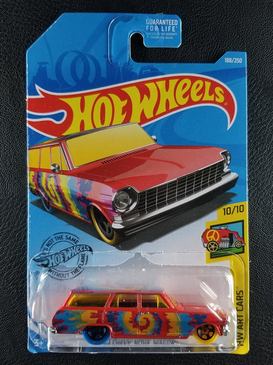 Hot Wheels - '64 Chevy Nova Station Wagon (Red)