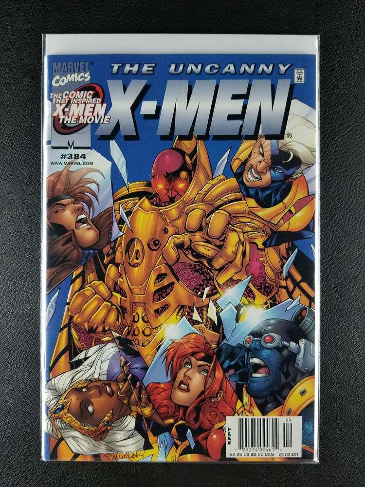 The Uncanny X-Men [1st Series] #384 (Marvel, September 2000)