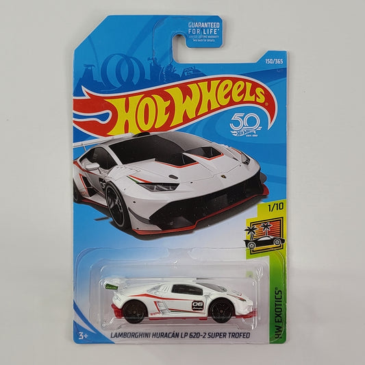 Hot Wheels - Lamborghini Huracán LP 620-2 Super Trofeo (Pearl White)