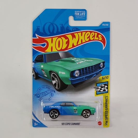 Hot Wheels - '69 COPO Camaro (Light Blue)