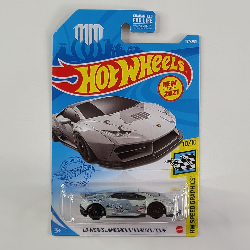 Hot Wheels - LB-WORKS Lamborghini Huracán Coupé (Light Gray)