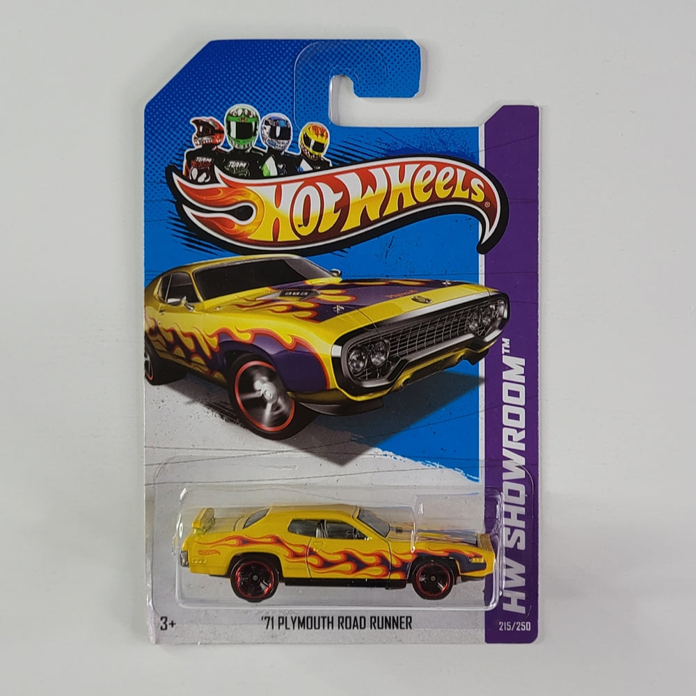 Hot Wheels - '71 Plymouth Road Runner (Yellow)