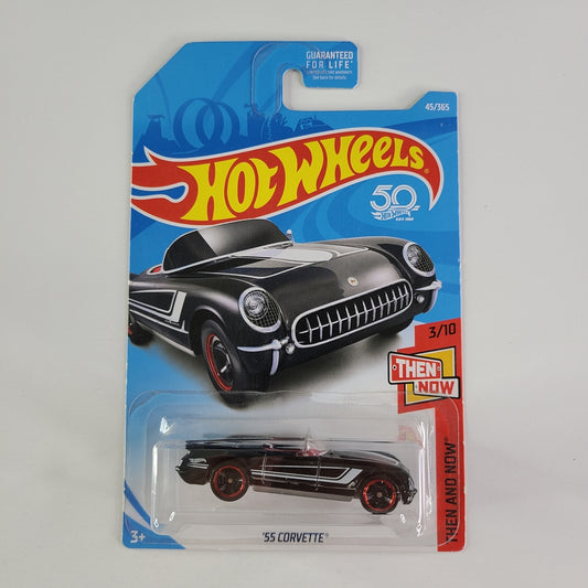 Hot Wheels - '55 Corvette (Black)