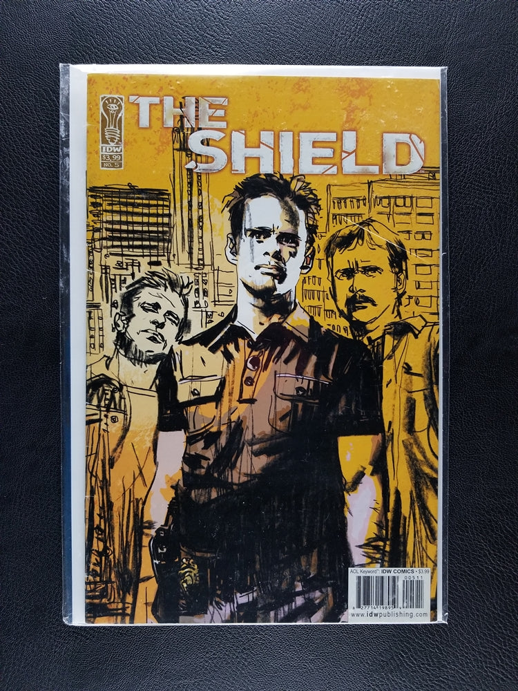 The Shield Spotlight #5A (IDW Publishing, May 2004)