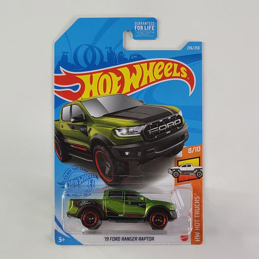 Hot Wheels - '19 Ford Ranger Raptor (Metalflake Green)