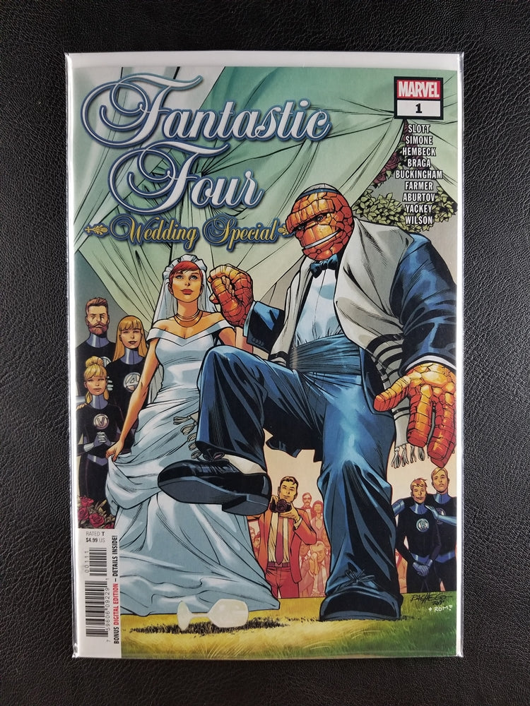 Fantastic Four: Wedding Special #1A (Marvel, October 2018)