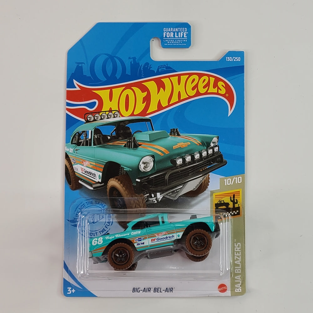 Hot Wheels - Big-Air Bel-Air (Turquoise) [Baja Blazers Mini Collection (2021) - 10/10]