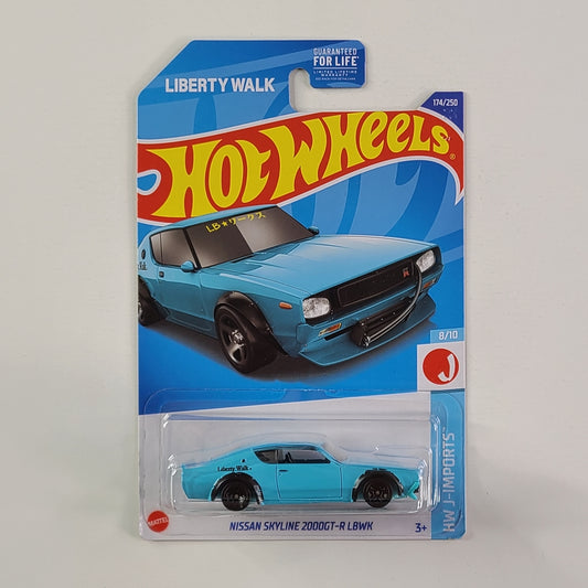 Hot Wheels - Nissan Skyline 2000GT-R LBWK (Sky Blue)